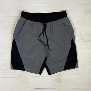 Lululemon T.H.E. Lined Short 9" Black / Gray Sz M